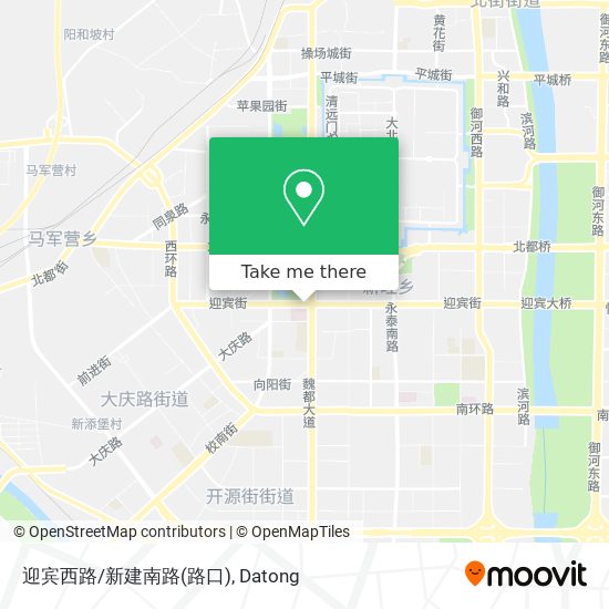 迎宾西路/新建南路(路口) map