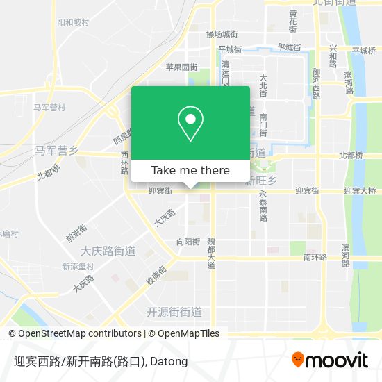 迎宾西路/新开南路(路口) map