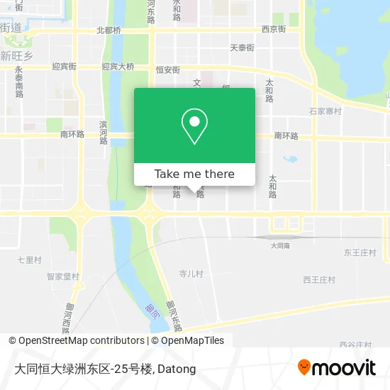 大同恒大绿洲东区-25号楼 map