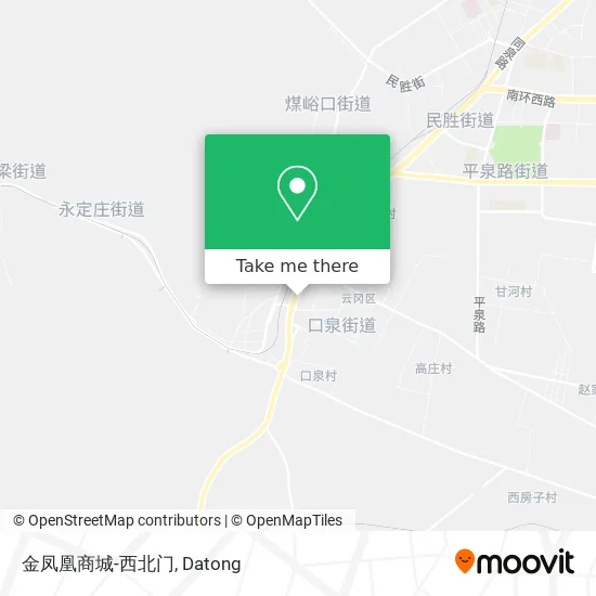 金凤凰商城-西北门 map