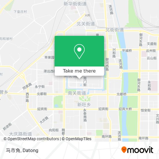 马市角 map
