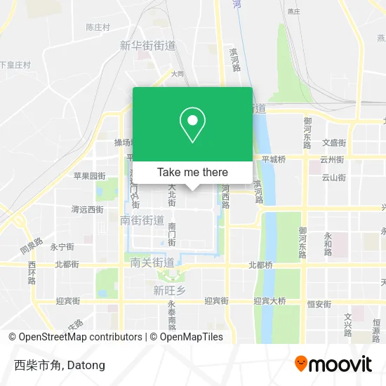 西柴市角 map