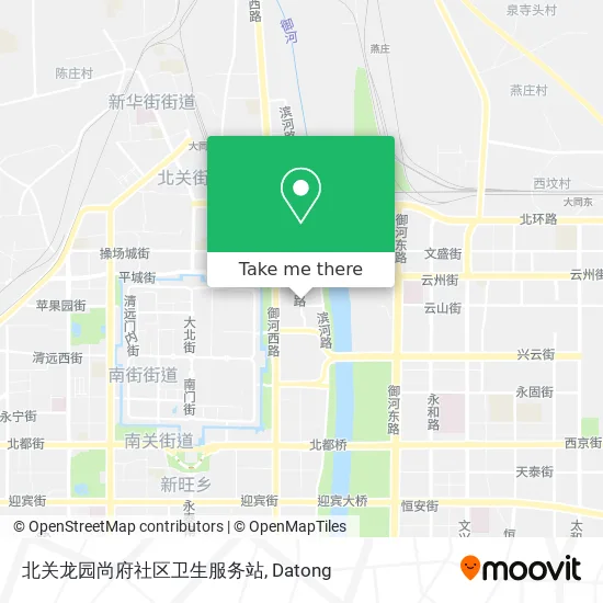北关龙园尚府社区卫生服务站 map