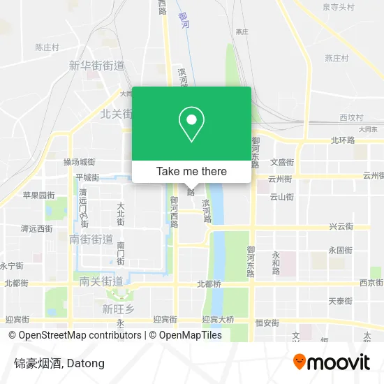 锦豪烟酒 map