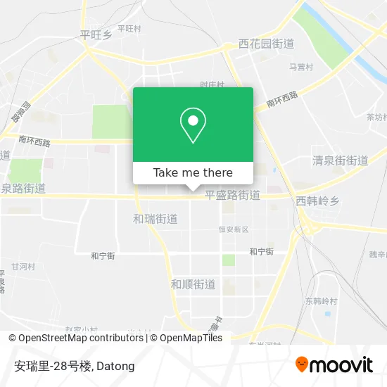 安瑞里-28号楼 map