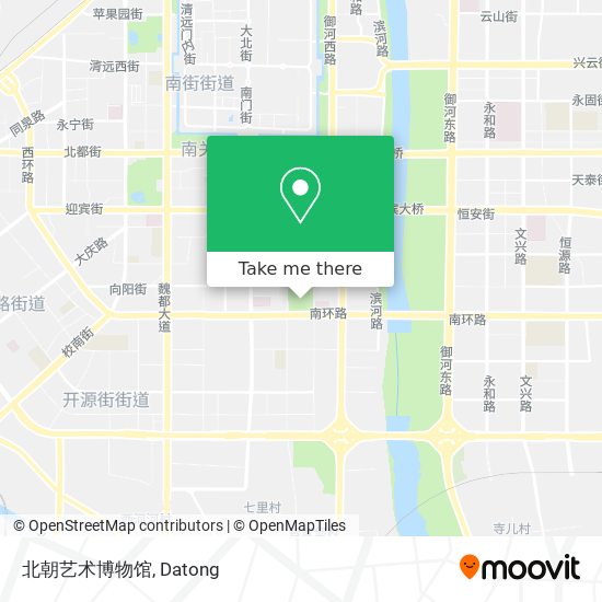 北朝艺术博物馆 map