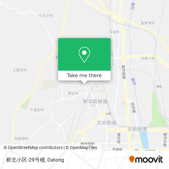 桥北小区-29号楼 map