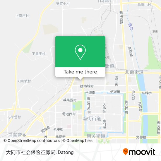 大同市社会保险征缴局 map