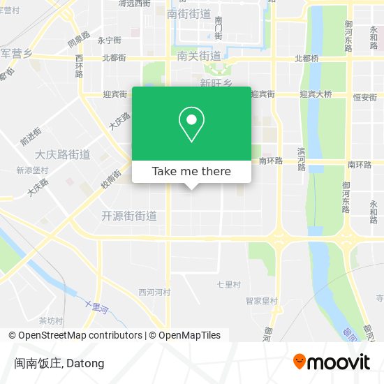 闽南饭庄 map
