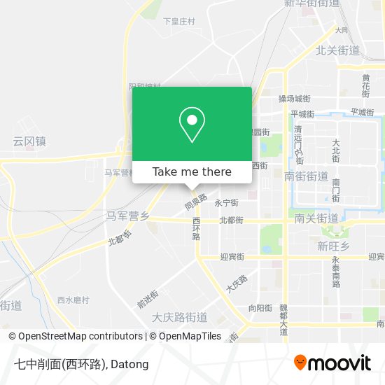 七中削面(西环路) map