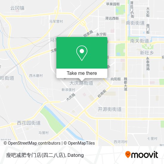 瘦吧减肥专门店(四二八店) map