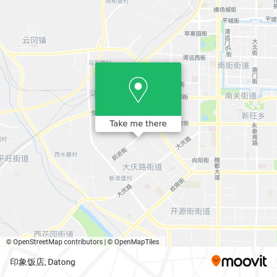 印象饭店 map