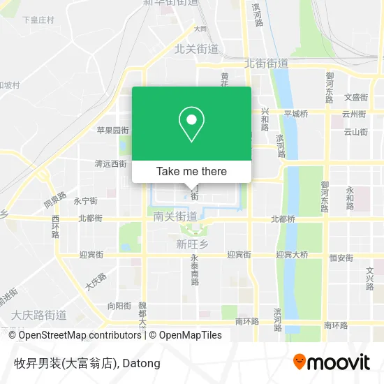 牧昇男装(大富翁店) map