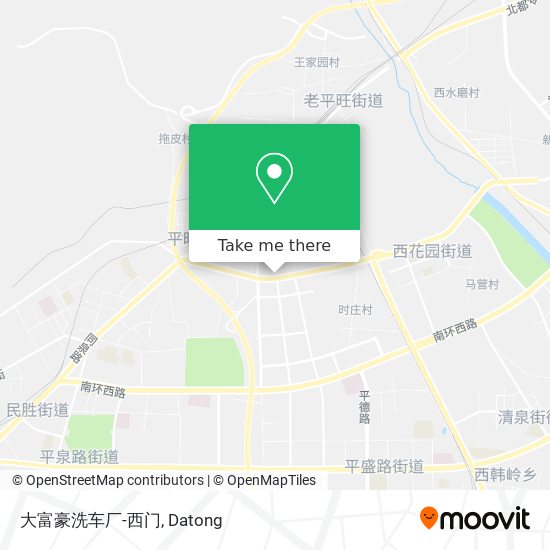 大富豪洗车厂-西门 map