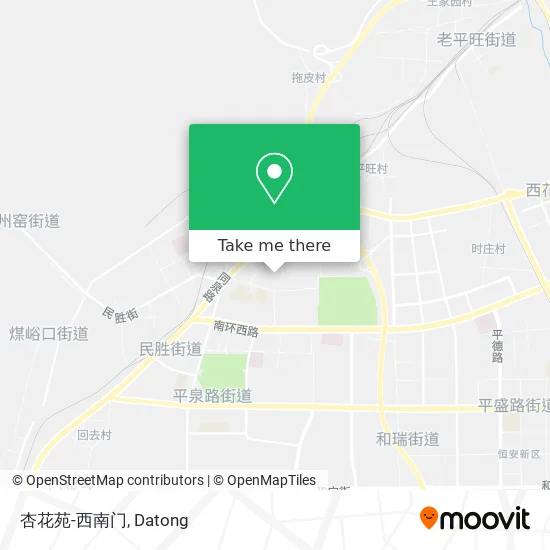 杏花苑-西南门 map