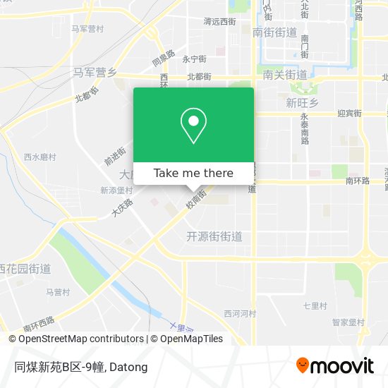 同煤新苑B区-9幢 map