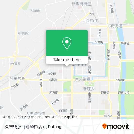 久吉鸭脖（迎泽街店） map