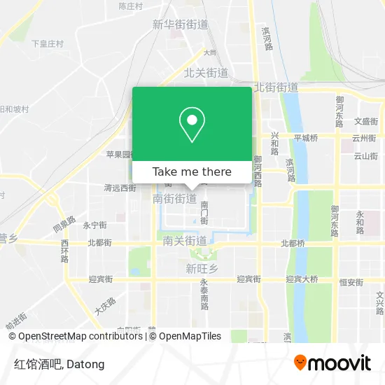 红馆酒吧 map