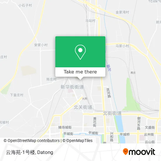 云海苑-1号楼 map