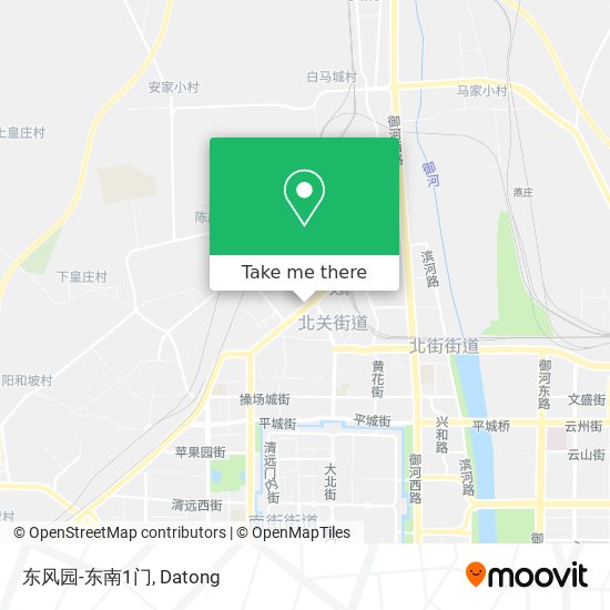 东风园-东南1门 map
