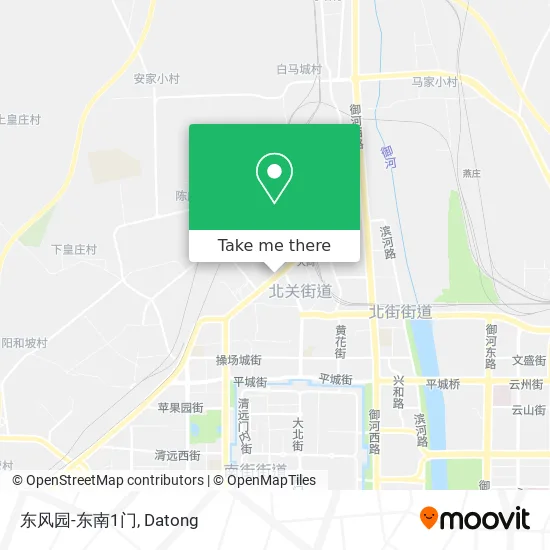 东风园-东南1门 map
