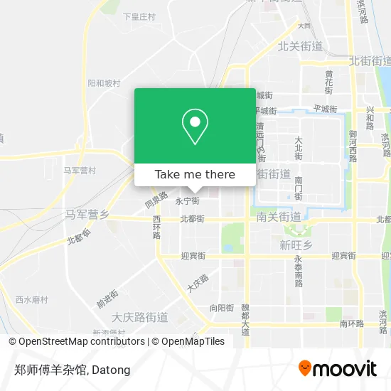 郑师傅羊杂馆 map