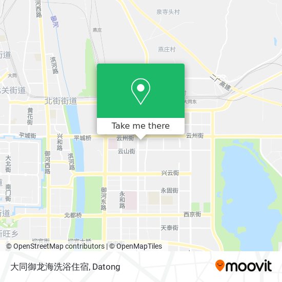 大同御龙海洗浴住宿 map