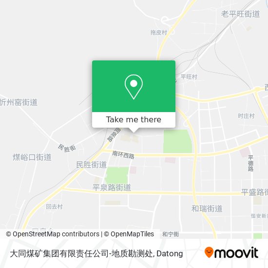 大同煤矿集团有限责任公司-地质勘测处 map