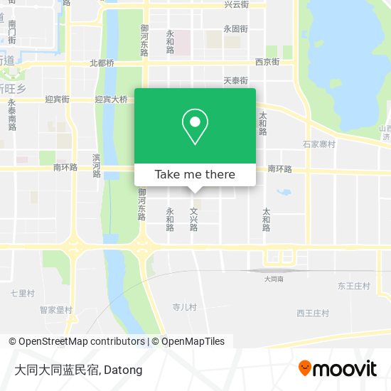 大同大同蓝民宿 map