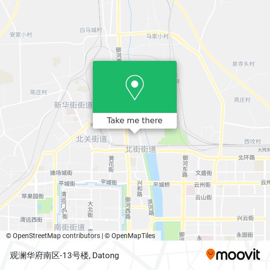 观澜华府南区-13号楼 map