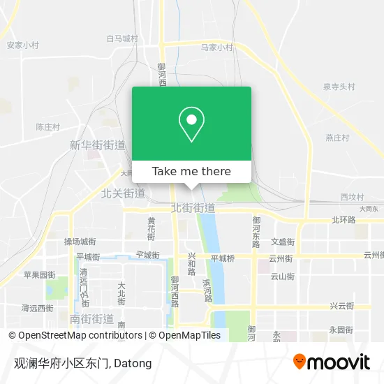 观澜华府小区东门 map