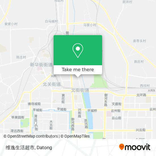 维逸生活超市 map
