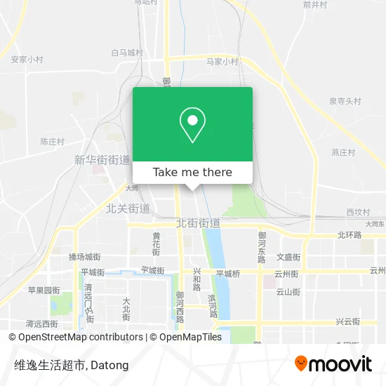 维逸生活超市 map