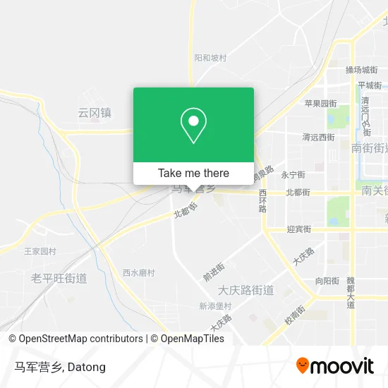 马军营乡 map