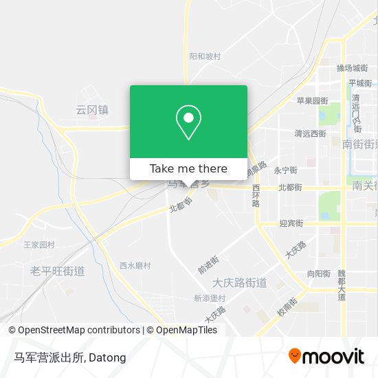 马军营派出所 map