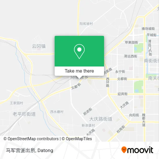 马军营派出所 map