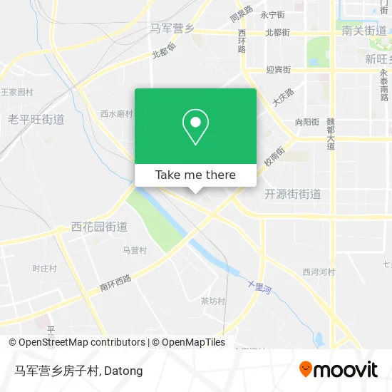 马军营乡房子村 map