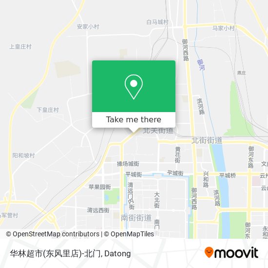 华林超市(东风里店)-北门 map