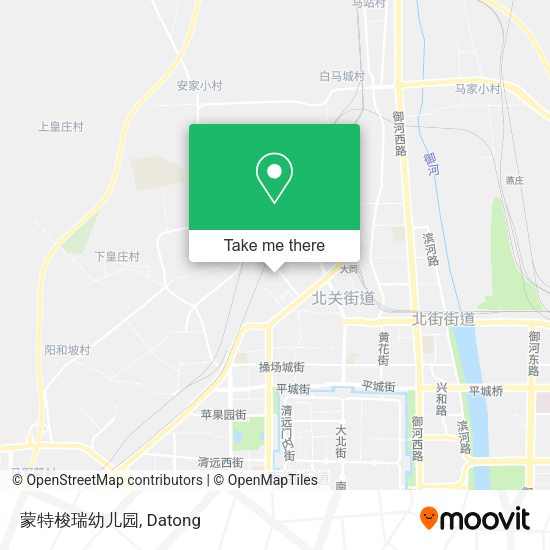 蒙特梭瑞幼儿园 map