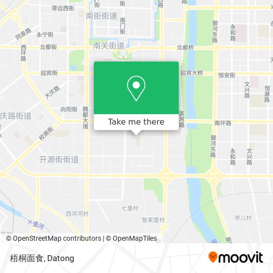 梧桐面食 map