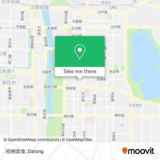 梧桐面食 map
