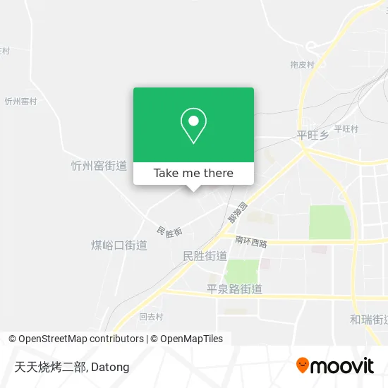 天天烧烤二部 map