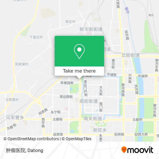 肿瘤医院 map