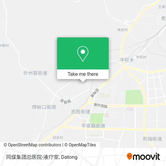 同煤集团总医院-液疗室 map