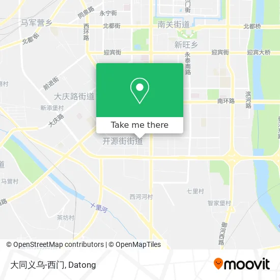 大同义乌-西门 map