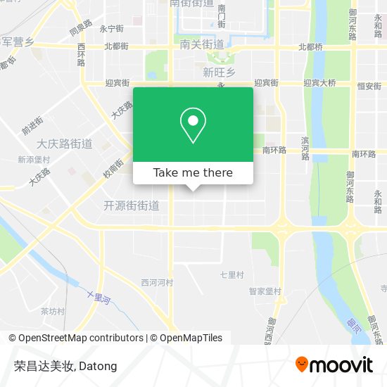 荣昌达美妆 map