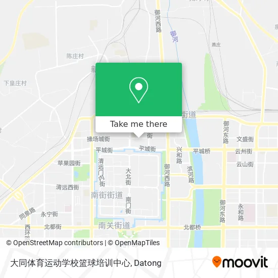 大同体育运动学校篮球培训中心 map