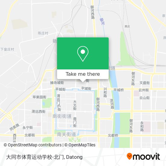大同市体育运动学校-北门 map