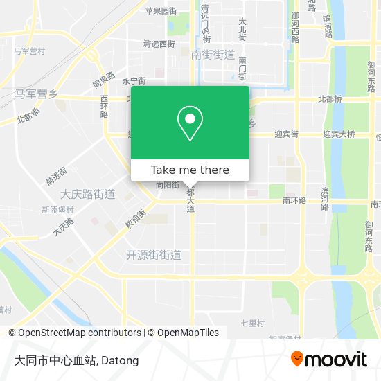 大同市中心血站 map