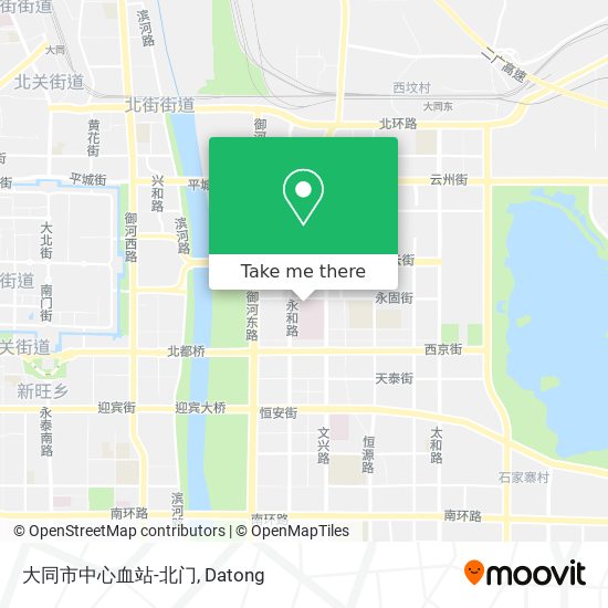 大同市中心血站-北门 map